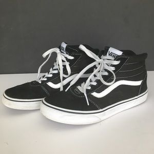 Vans Sk8-Hi Old School High Top Black Suede